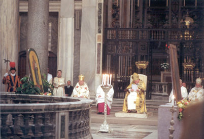 Pope John Paul II's speech after AKATHISTOS